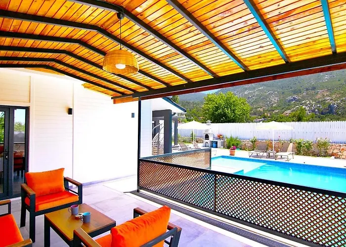 İslamlar 2 Bedroom With Private Pool 卡尔坎